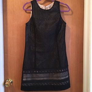 Loft Black Midi Dress